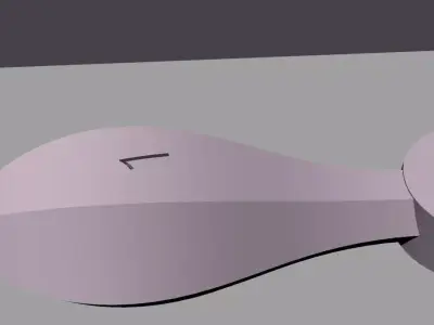 mold lead fishing 3D model purchase