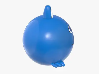 Owl toy 3D model