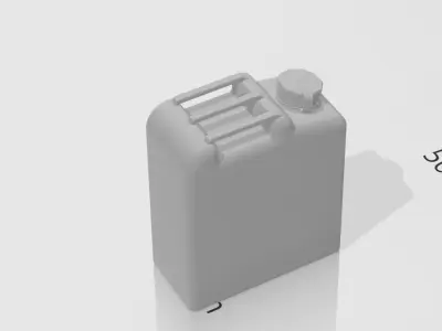fuel jerry can II Free 3D print model