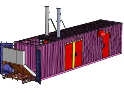 Enclosure Generator CAT3516B Free 3D model