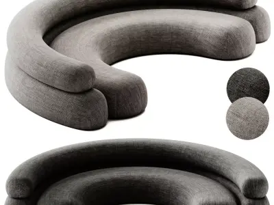 Adrenalina Nefelibata 5 Modular Sofa 3D model