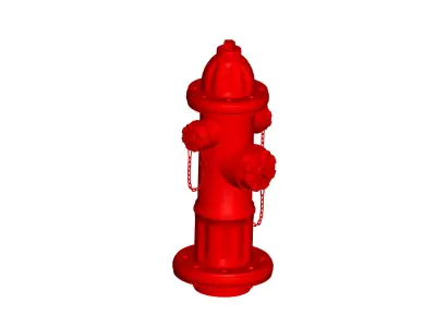 Fire Hydrant 3D model