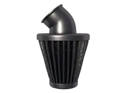Round Racing Air Filter - Air Filters 3D print model