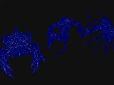 Creature Monster 3D model