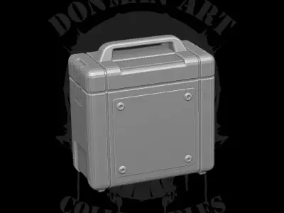 Crates 3D printable files for action figures 3D print model