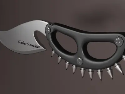 Knife Slasher 3D model