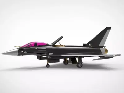 Eurofighter Typhoon 3D model purchase