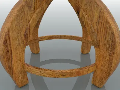 Renacentist Chair  3D model