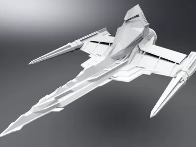 Draconian Marauder Scale model 3D print model