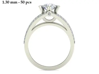 Wedding Ring  3D print model 118