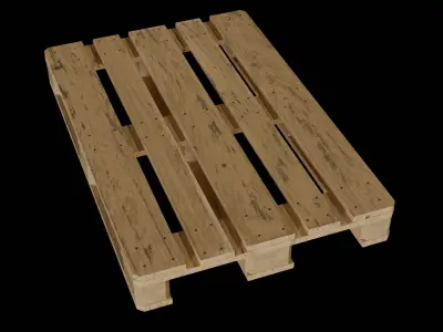 EURO Pallet Free 3D model