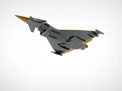 Eurofighter Typhoon FGR4 3D model purchase