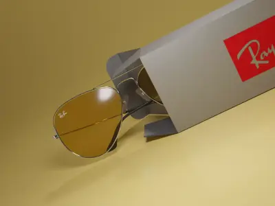 Rayban Goggles  3D model
