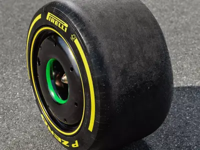 Pirelli Formula 1 2026 Rear 375 35 R18 3D model