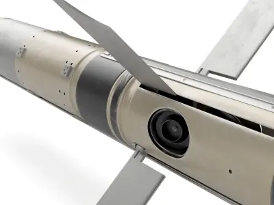 BGM 71F TOW Missile 3D model