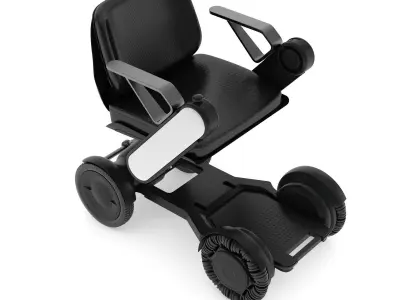 Whill Model CI Electric Wheelchair 3D model