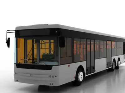 Bus Bogdan A80190 3D model
