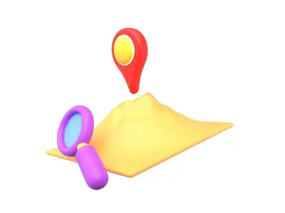 Search Of Land 3D model