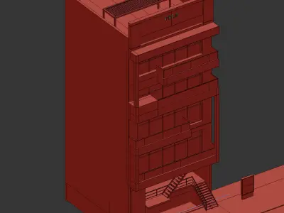 City Building Commercial 3D model