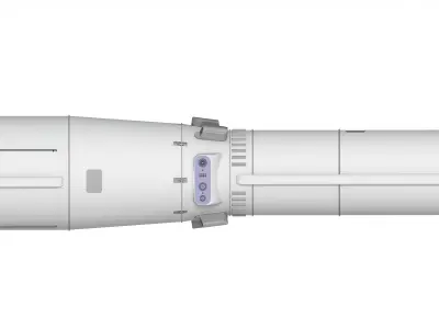 Korea Space Launch Vehicle-2 3D model