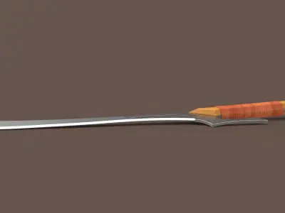 Sword from John Carter of Mars 3D model