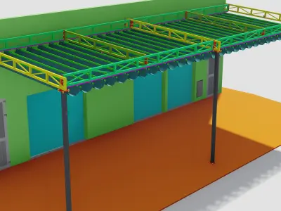 canopy 3D model purchase