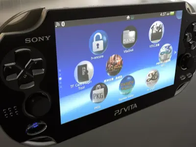 sony psv1000 Low-poly 3D model