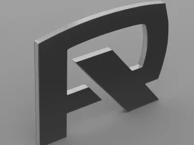 avtoros logo 3D model