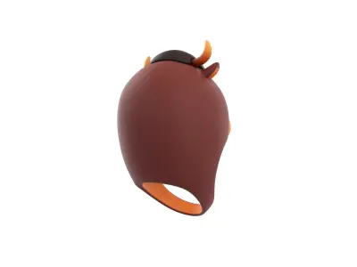 Prop067 Bull Hat 3D model