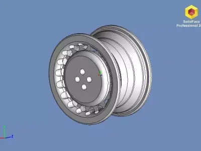Wheel Free 3D model by serbianozzy