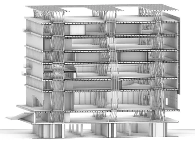 Sendai Mediatheque 3D model