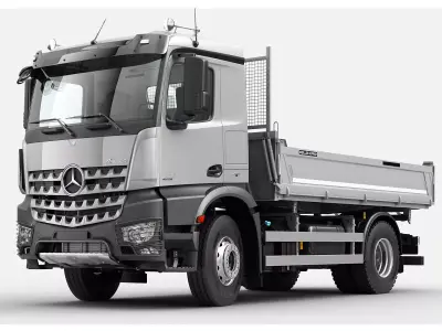 Mercedes Arocs 4X2 Dump Truck 3D model