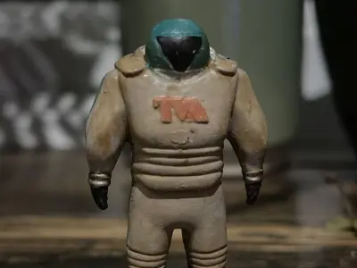 TVA Miniature Radiation Suit 3D print model