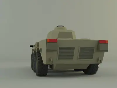 armored vehicle Mk1 3D model