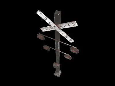 barrier transportation 3D model