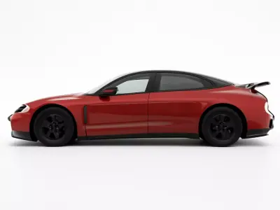 Porsche Taycan Turbo GT 3D model buy