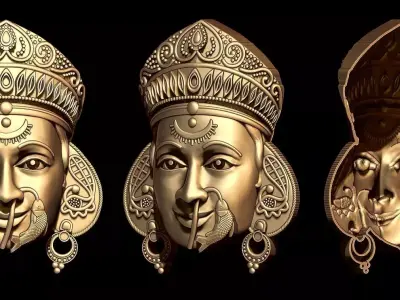 dharavi mataji 3D print model