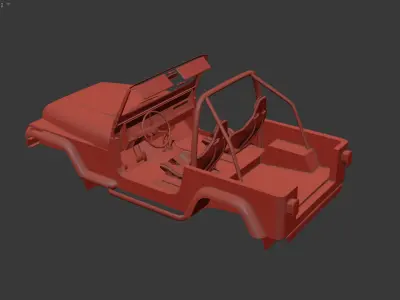 JEEP WRANGLER 3D model purchase