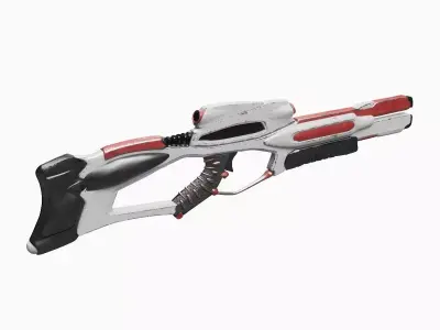 Gun sci-fi  3D model