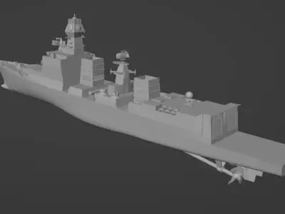 INS CHENNAI  3D model