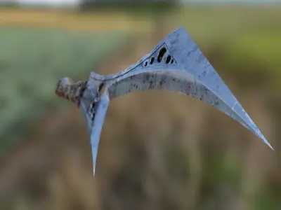 Knife from Mars Free 3D model