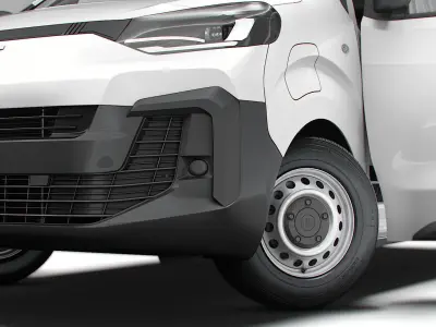 Fiat e Scudo Van L3 HQ Interior 2024 3D model