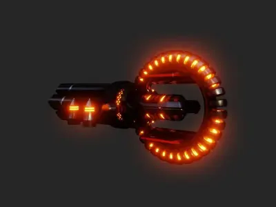 Modular Shotgun 3D model