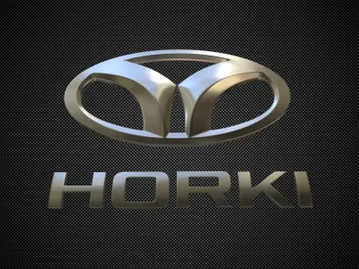 horki logo 3D model
