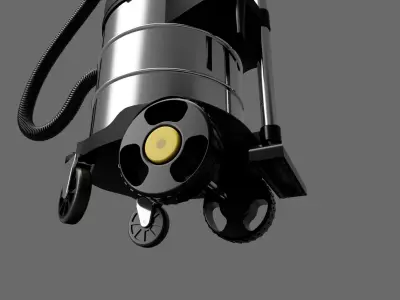 Industrial vaccum cleaner 3D print model