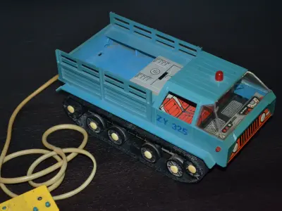 Sever ATV Soviet Remote Control Toy Battery Cover 3D print model