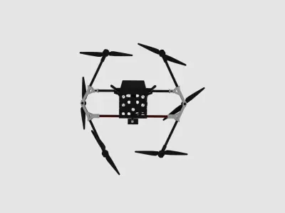 black Drone1 3D model
