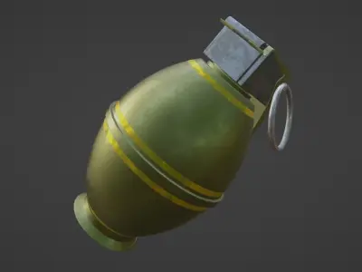 M26 Grenade 3D model