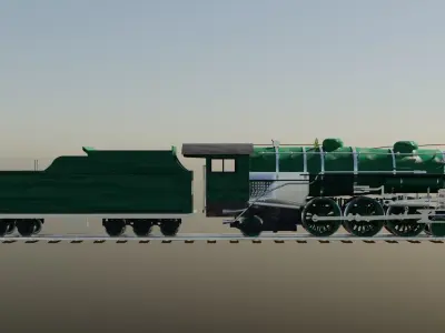 Southern Ps-4 Pacific 4-6-2 3D model