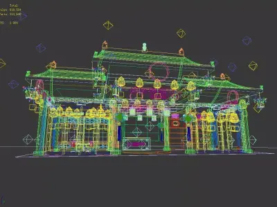 Exhibition - Area -6X12-3DMAX2009-012 3D model